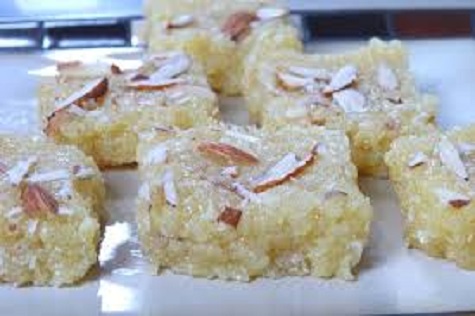 बेसन बर्फी