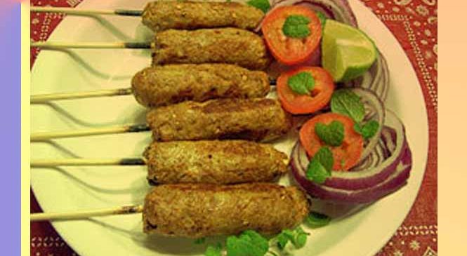 बेसन में लिपटे दही के वेज जायकेदार कबाब