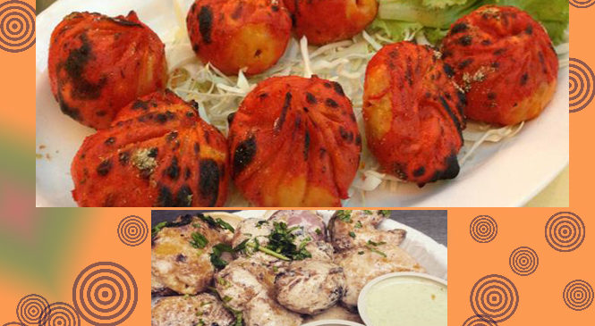 तंदूरी मैजिक मसाला मोमोज